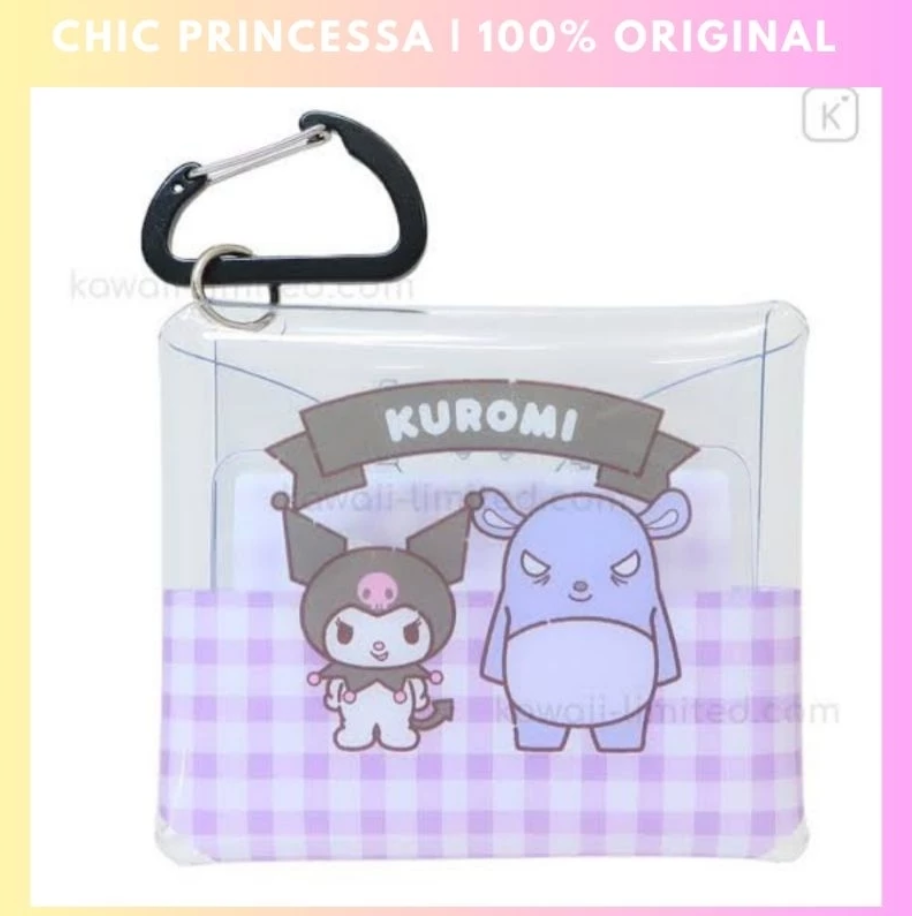 Kuromi & Baku Keychain Mini Pouch Bag Charm