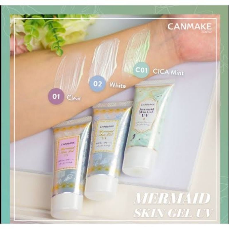 CANMAKE Mermaid Skin Gel UV Moisturizing Sunscreen SPF50+ PA