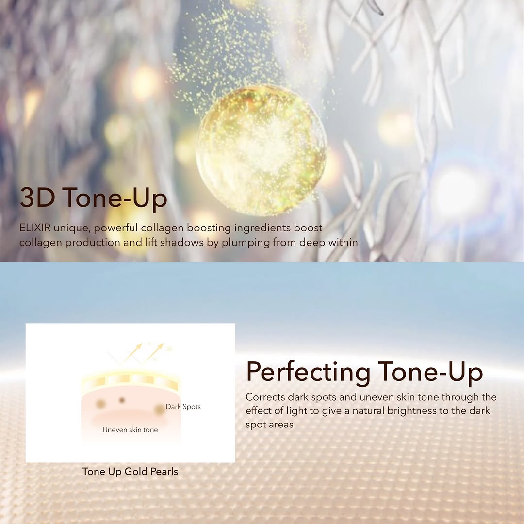 ELIXIR Day Care Revolution Tone-Up Beige SPF 50+ PA++++