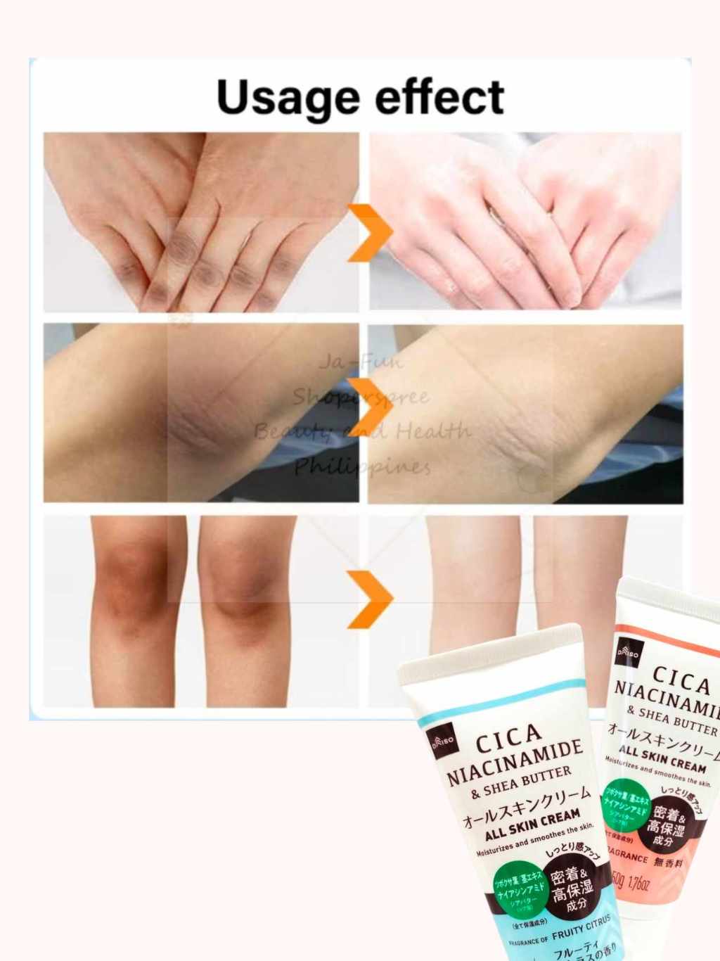 Daiso Cica Niacinamide All Skin Cream 50gr