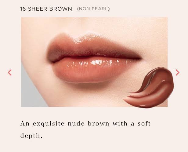 Opera Lip Tint Oil Rouge Lipstick N 16 Sheer Brown