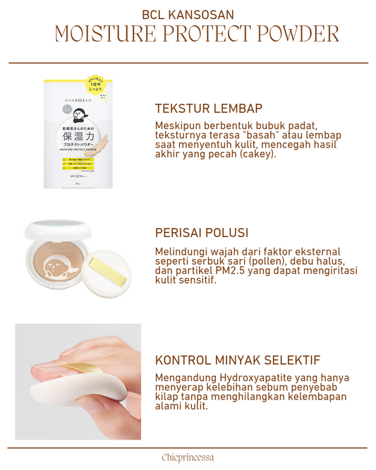 BCL Japan Kansosan Skincare Moisture Protect Powder