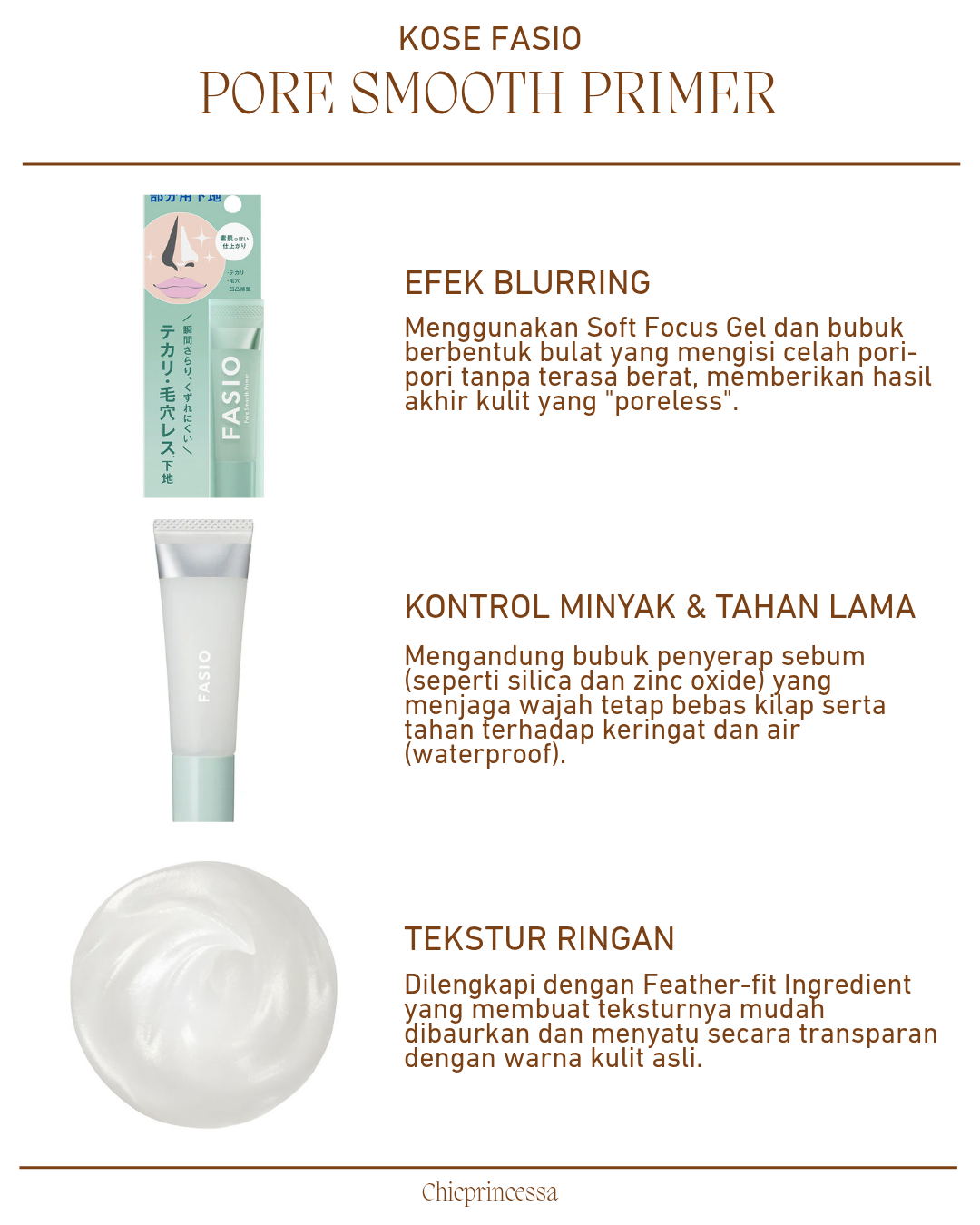 Kose Japan Fasio Pore Smooth Primer