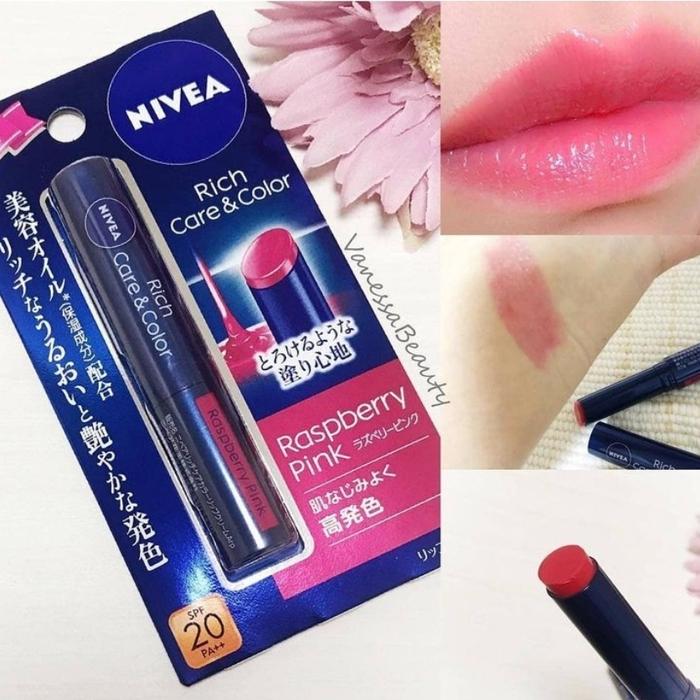 Nivea Rich Care & Color Lip Balm Spf22