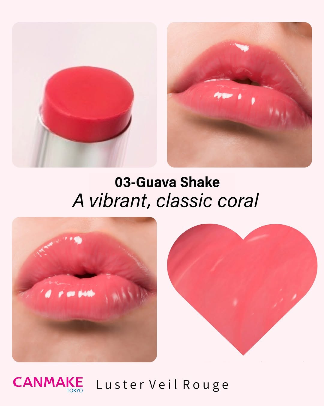 Canmake Luster Veil Rouge