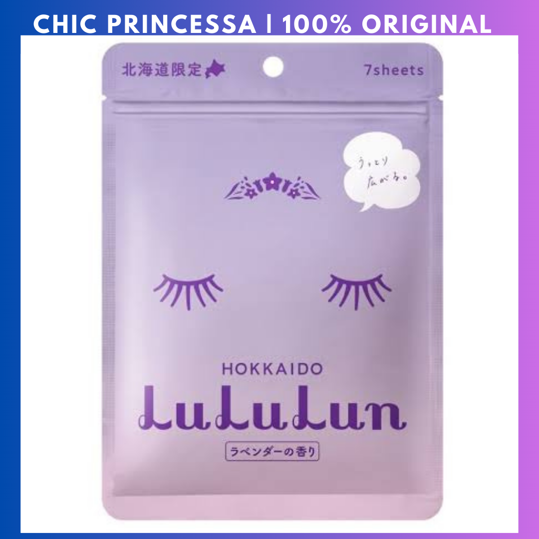 LuLuLun Lavender Hokkaido Mask Face Mask 7s