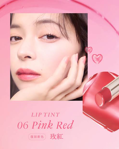 Opera Lip Tint Oil Rouge Lipstick N06 Pink Red