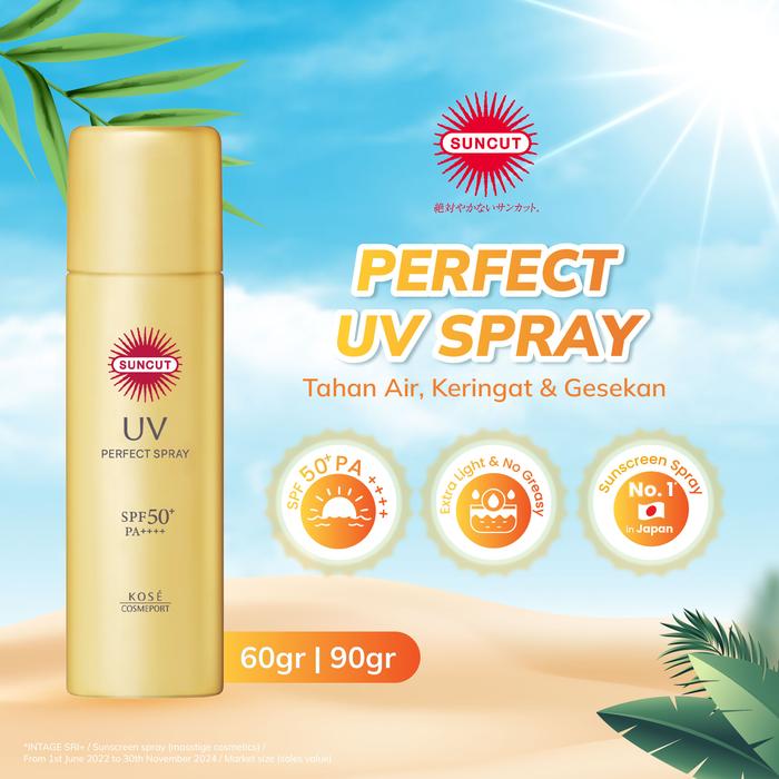 KOSE Suncut Perfect UV Spray 60 g Gold