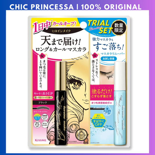 Kiss Me Heroine Make Long UP Mascara + Speedy Mascara Remover Set
