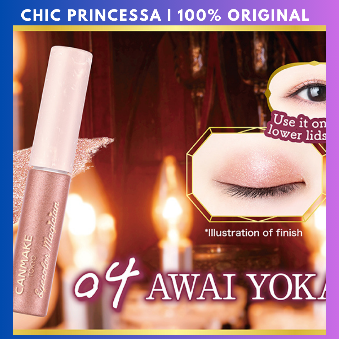 Canmake Eye Color Magician Liquid Shine Eyeshadow 04 AWAI YOKAN