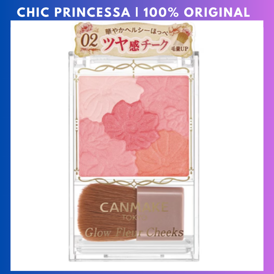 Canmake Glow Fleur Cheek #2 Apricot Fleur