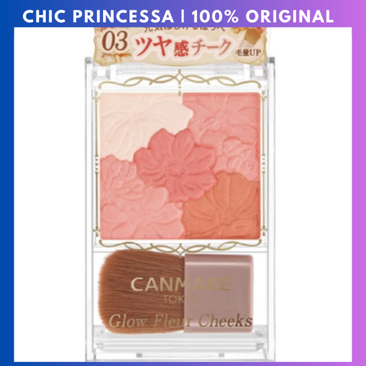 Canmake Glow Fleur Cheek #3 Orange Fleur