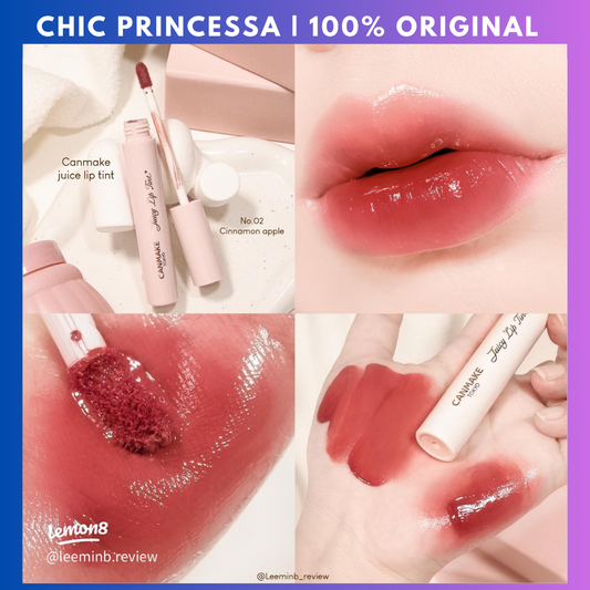 Canmake Juicy Lip Tint 02 Cinnamon Apple