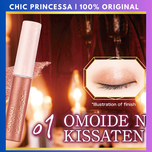 Canmake Eye Color Magician Liquid Shine Eyeshadow 01 OMOIDE NO KISSATEN