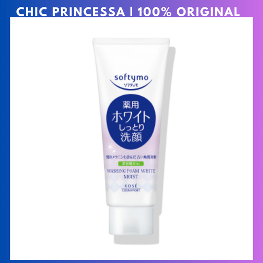 Kose Softymo Medicated Facial Cleanser White Moisturizing 150gr