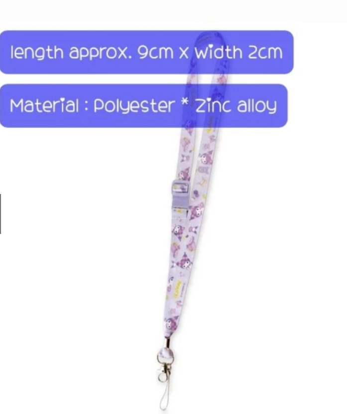 Kuromi Phone Strap