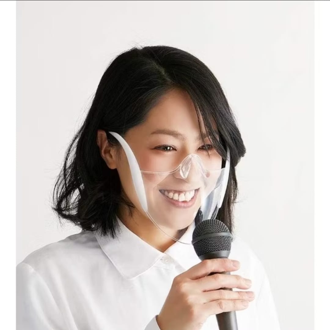 UNICHARM Clear Mask / Face Seeing Mask with Transparent Mouth