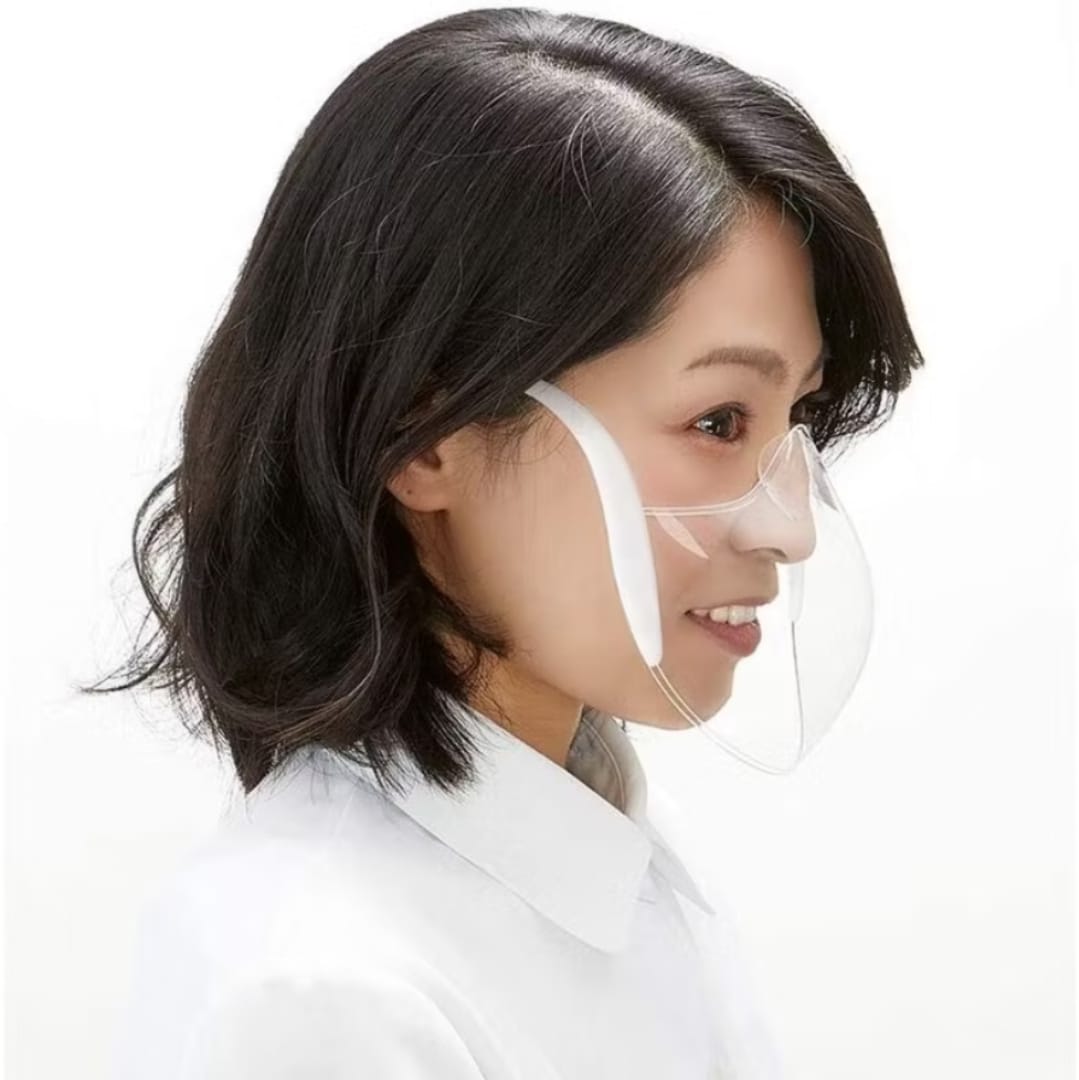 UNICHARM Clear Mask / Face Seeing Mask with Transparent Mouth