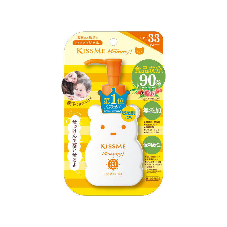 Kiss Me Mommy UV Mild Gel Baby Sunscreen (Additive-free) SPF33PA+++ 100g