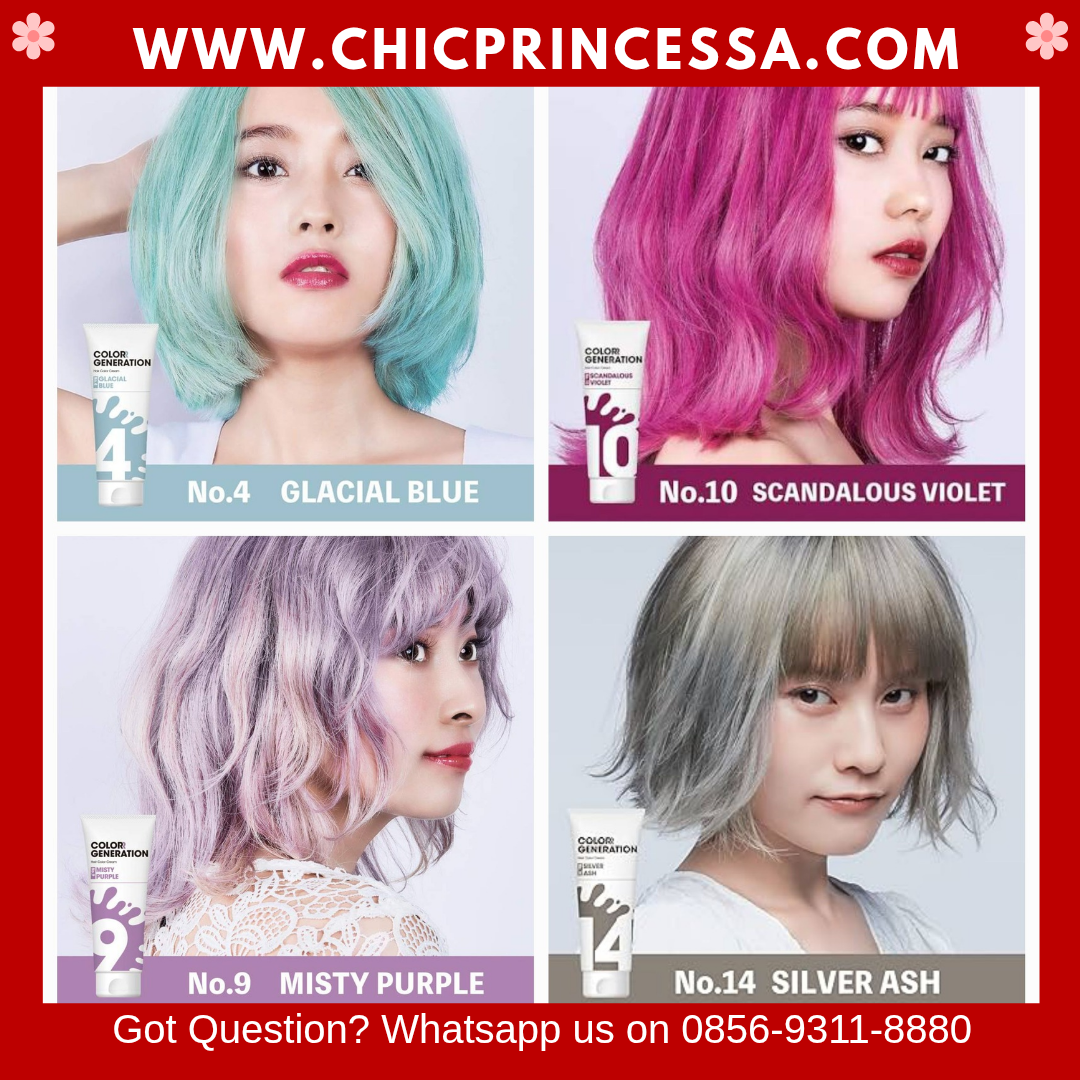 COLORR GENERATION Hair Color Cream Treatment 150g