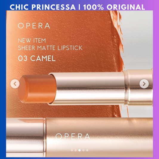 Opera Sheer Matte Lip 03 Camel