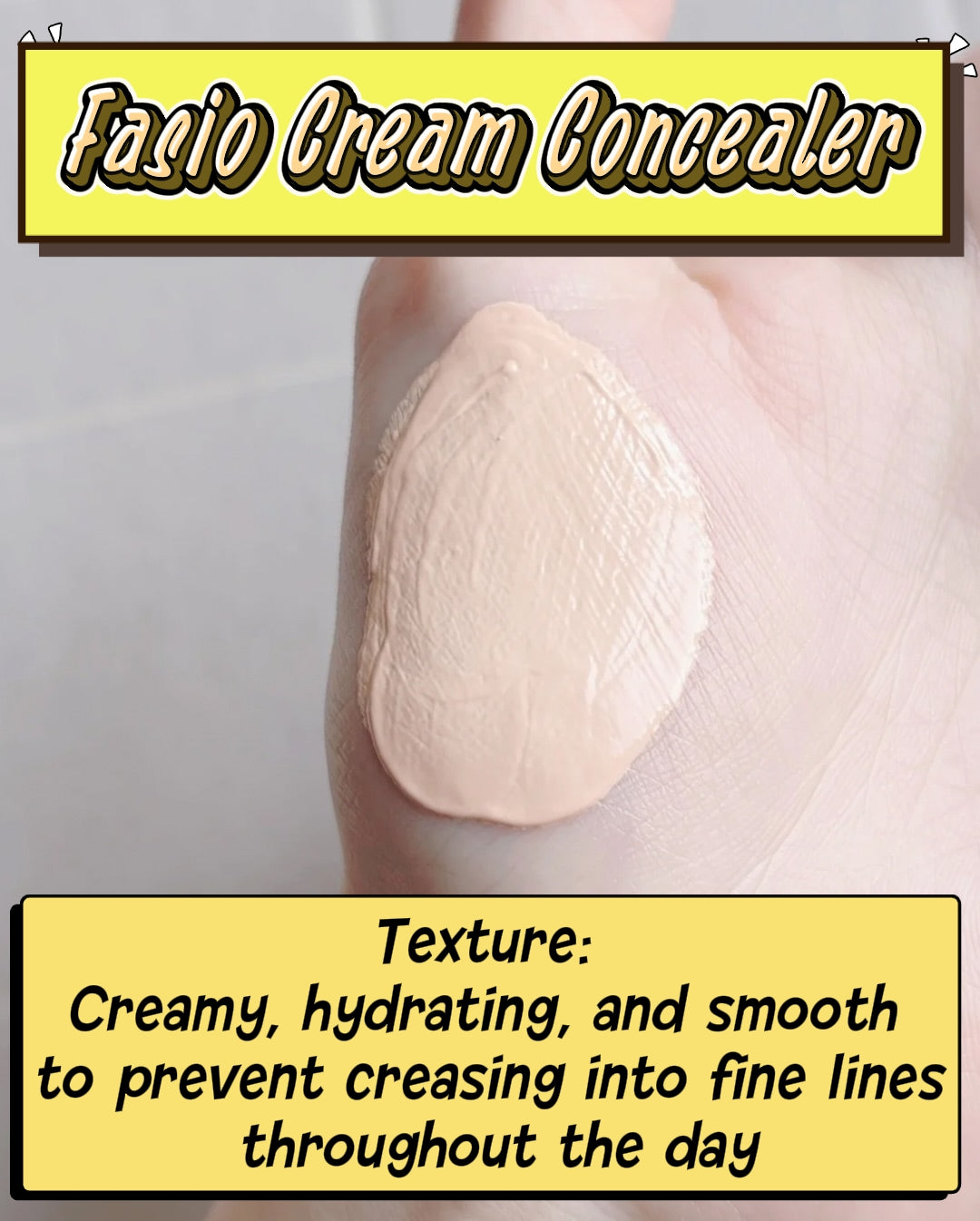 Fasio Eye Cream Concealer 00 Orange Beige