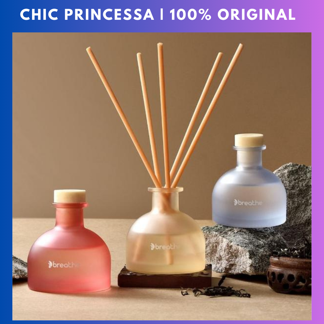 Breathe Reed Diffuser 50ml Rattan Sticks Freshener Aromaterapi Pengharum Ruangan Stick Room