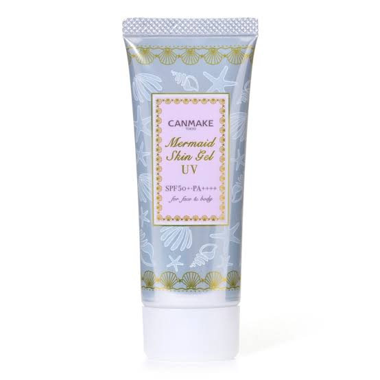 Canmake Tokyo Mermaid Skin Gel UV Moisturizing Sunscreen #1 Clear 80gr