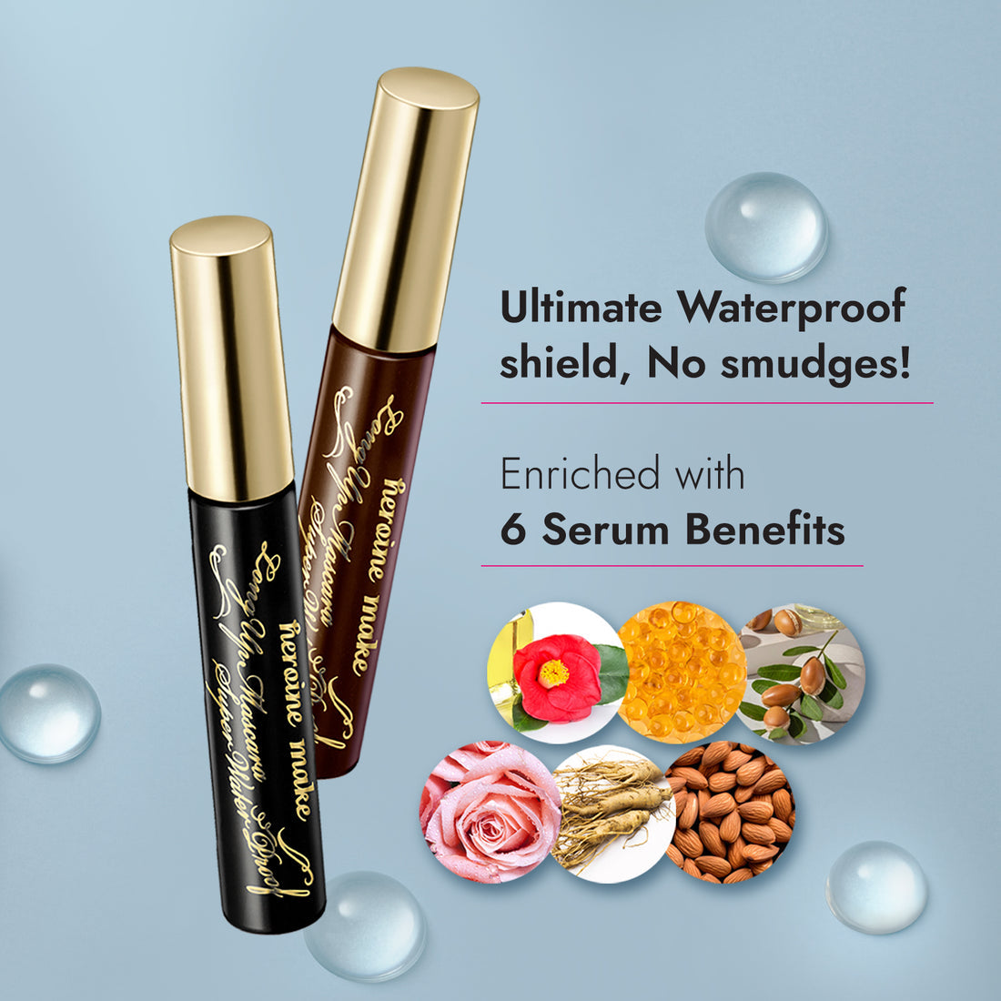 Kiss me Heroine Makeup Mascara Super Waterproof 6g