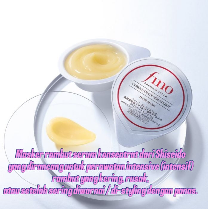 Shiseido Fino Premium Touch Concentrated Essence Hair Mask Intensive Care Shot