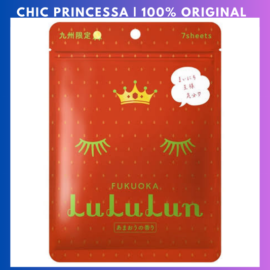 LuLuLun Amou Strawberry Mask Face Mask 7s