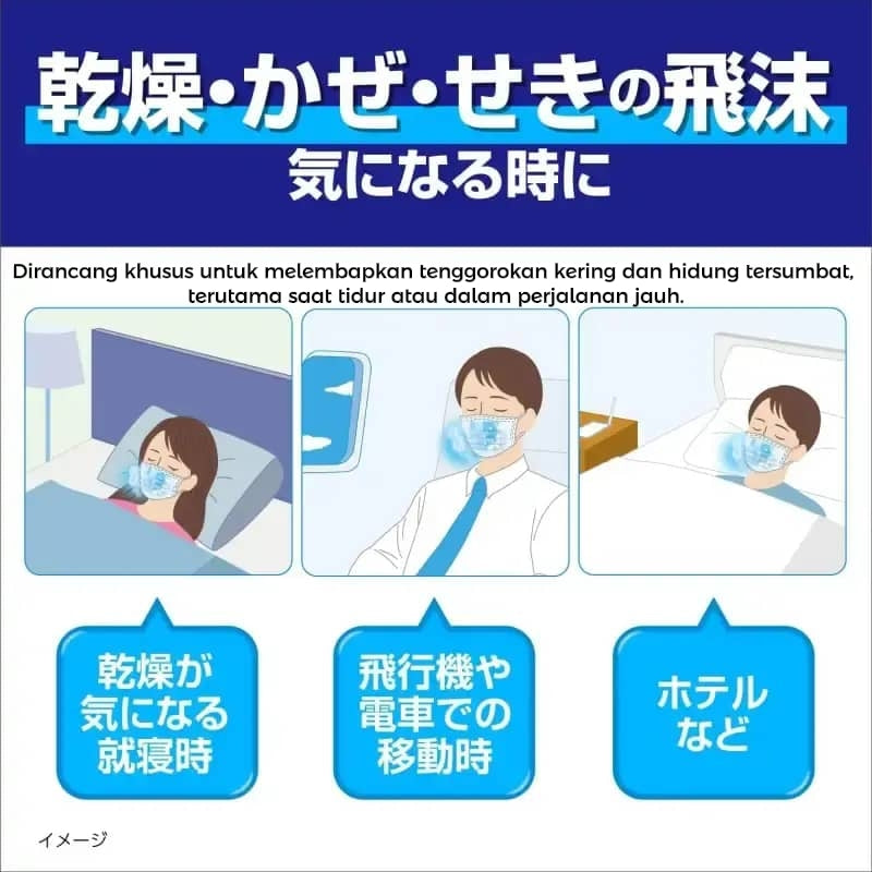 Kobayashi Japan Nodonuru Moist Mask