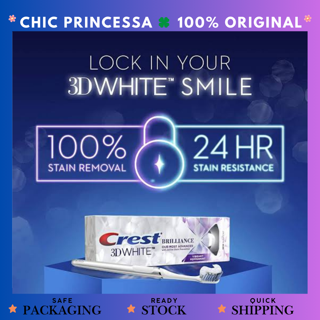 Crest 3D White Brilliance Toothpaste 116gr