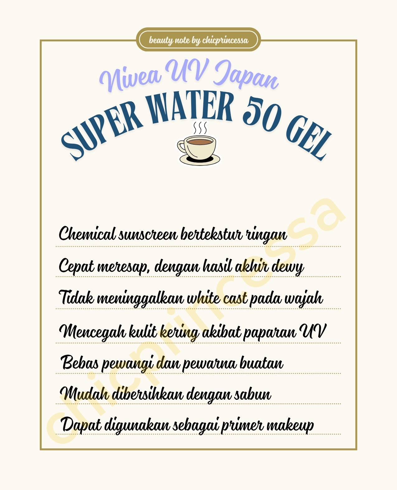 NIVEA Sun Protect Super Water Gel SPF 50 PA+++