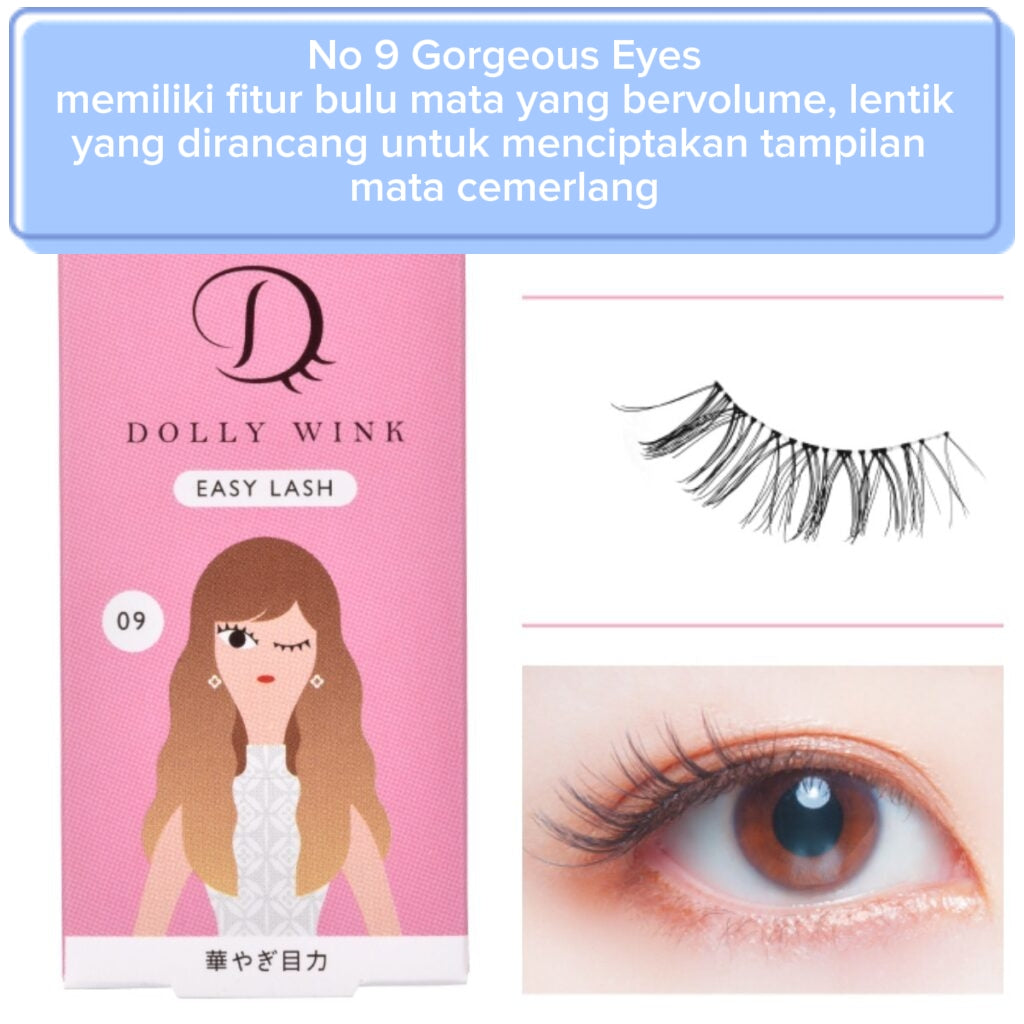 Koji Dollywink Easy Lash No 9 Gorgeous Eyes