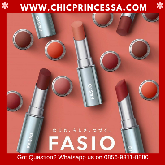 Kose Fasio Japan Hitonuri Rouge No 9 Cherry Pink