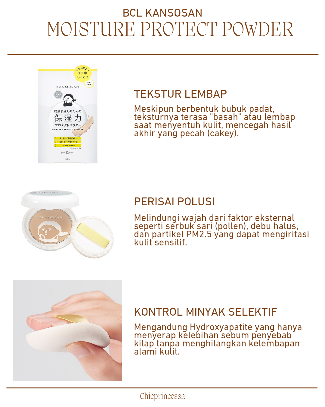 BCL Japan Kansosan Skincare Moisture Protect Powder