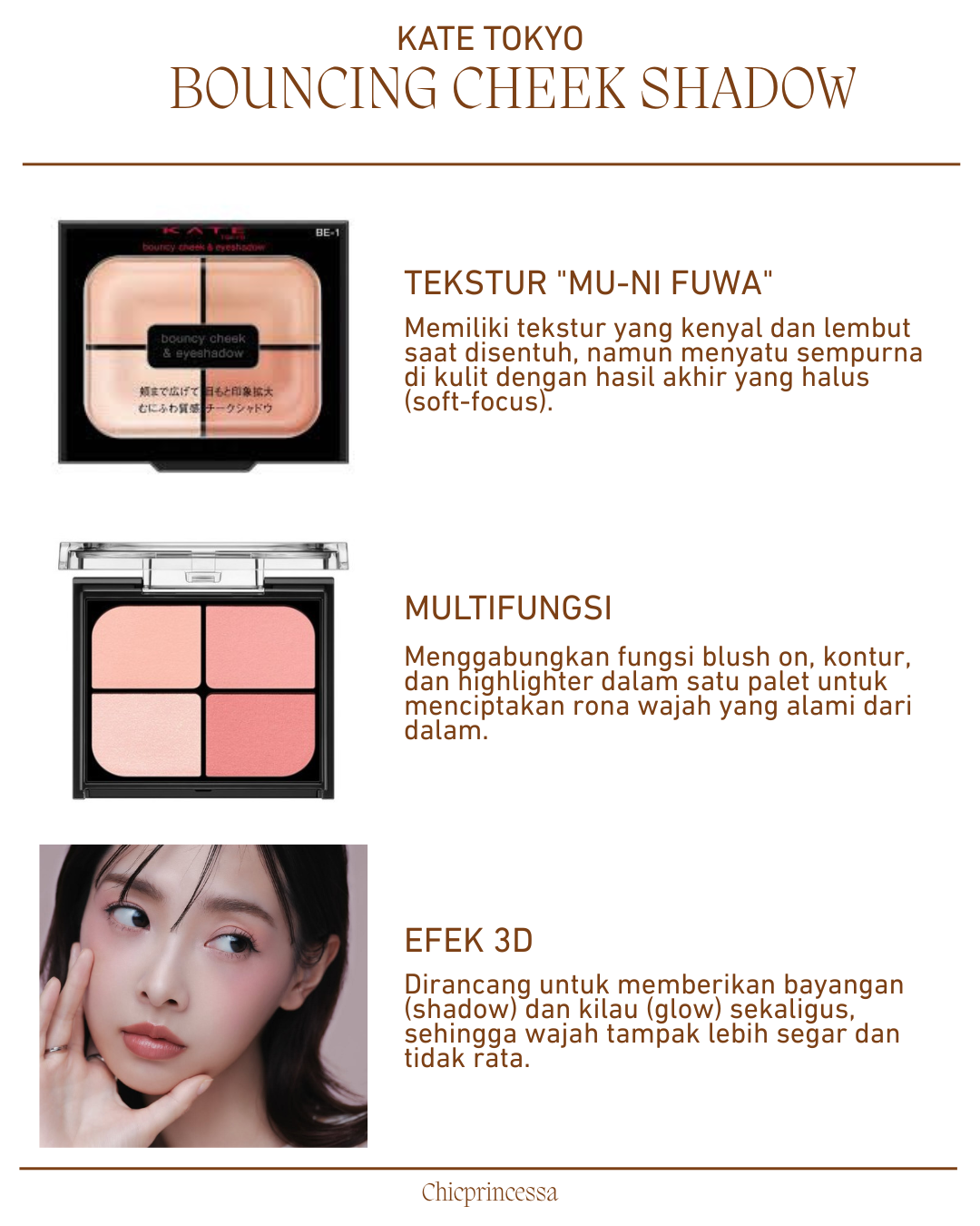 KATE Japan Bouncy Cheek Shadow