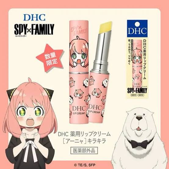 DHC Japan Lip Cream x Spy Family Limited Edition