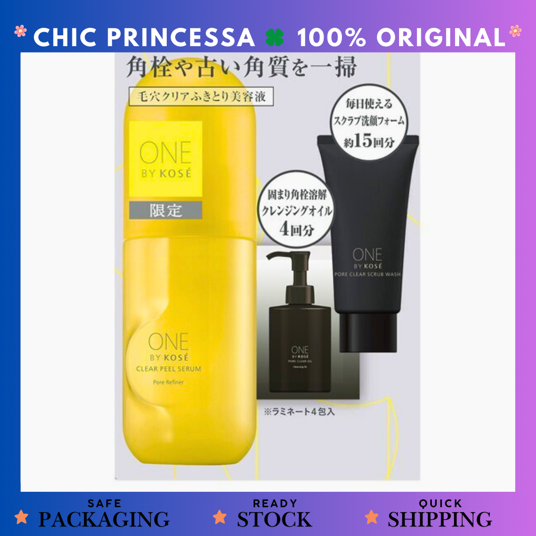 ONE by Kose Clear Peel Serum 120ml Set