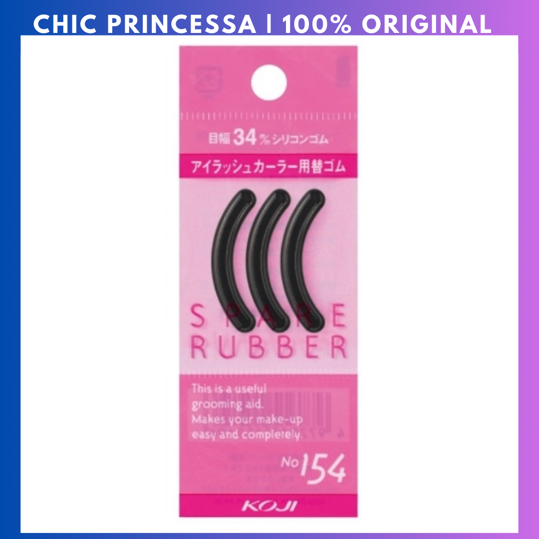 Koji Rubber Pad Refill (3 pieces) for Mini Accent Eyelash Curler No.73