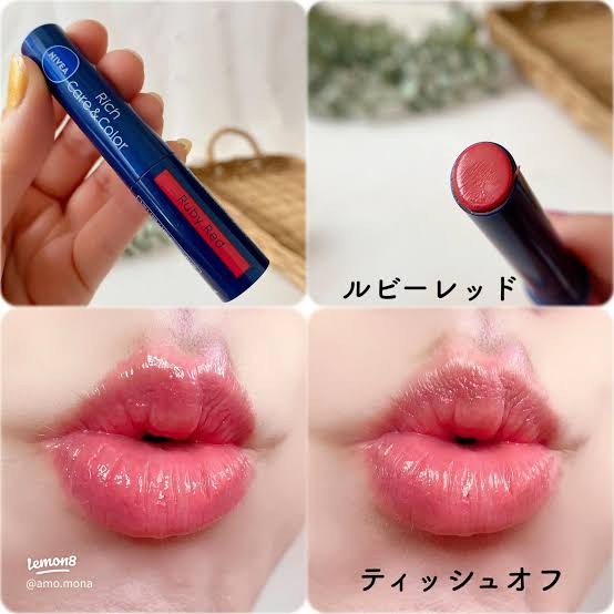 Nivea Rich Care & Color Lip Balm Spf22