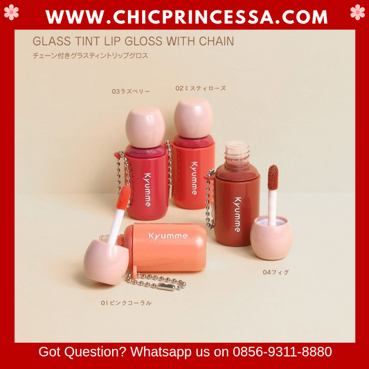 Kyumme KM Chain Glass Tint Lip Gloss