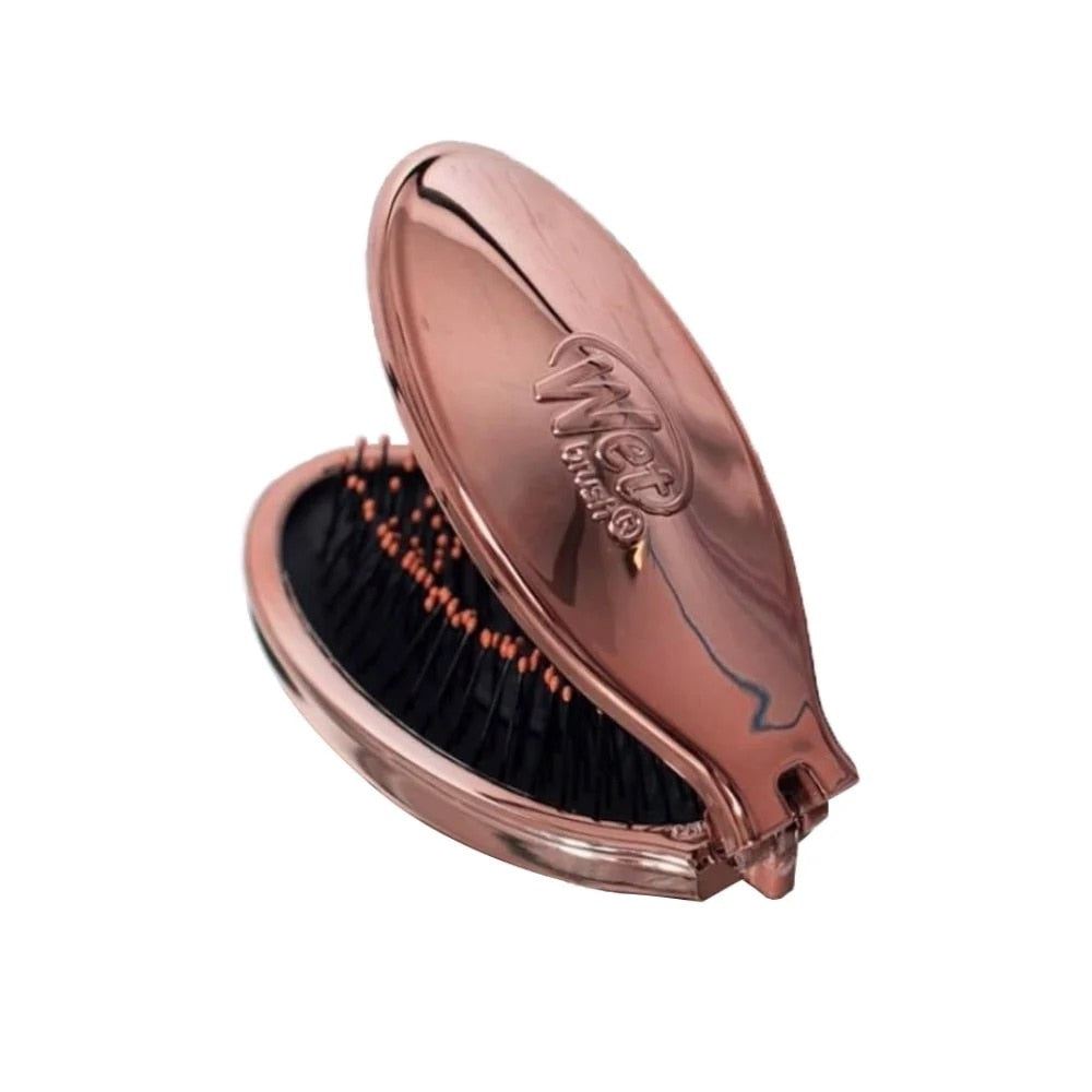The Wet Brush Mini Pop Fold Pale Pink