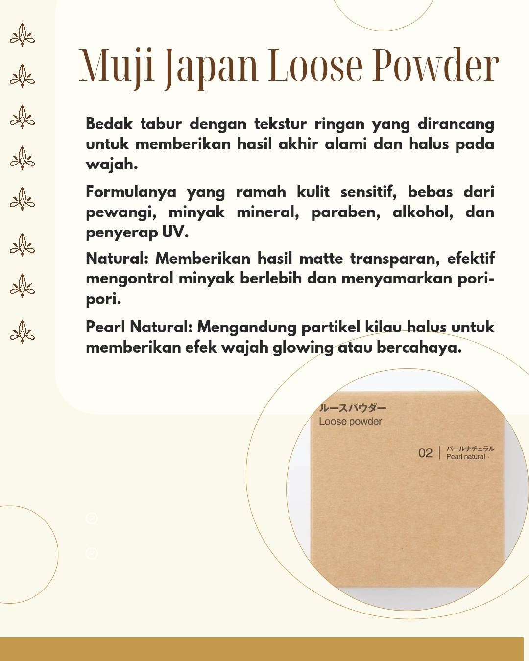 Muji Loose Powder 18gr