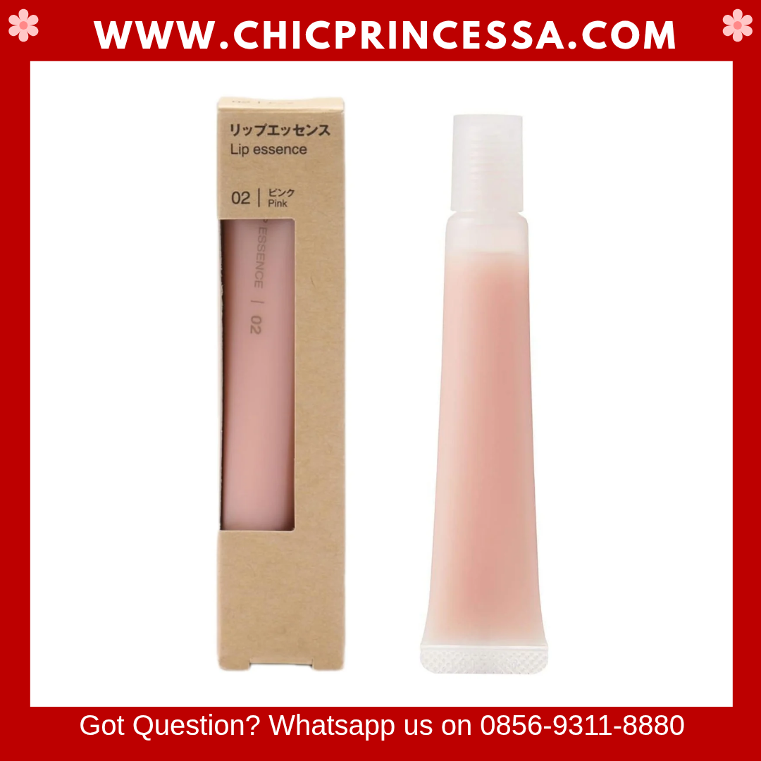 MUJI Lip Essence Pink - Lipbalm Lipgloss Lipmask