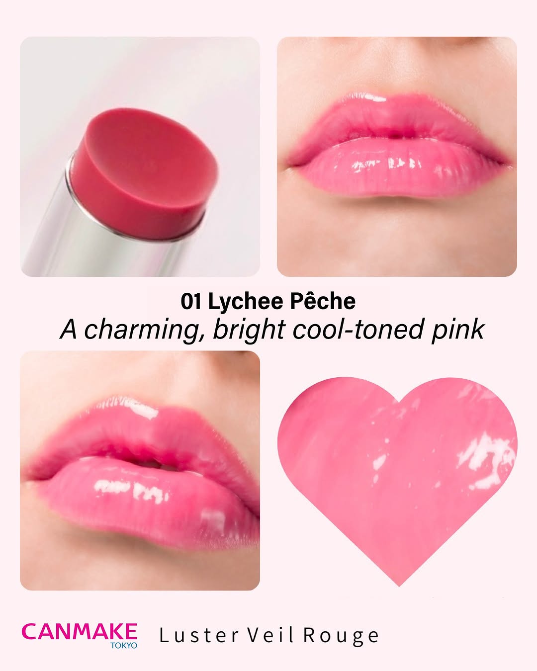 Canmake Luster Veil Rouge