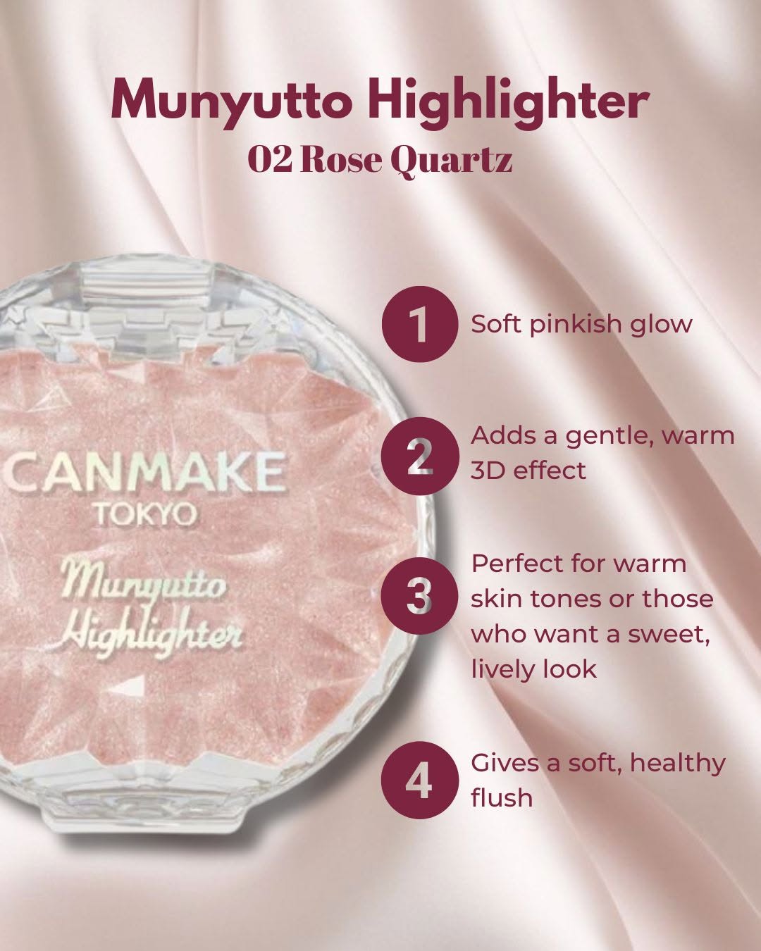 Canmake Munyutto Highlighter Face