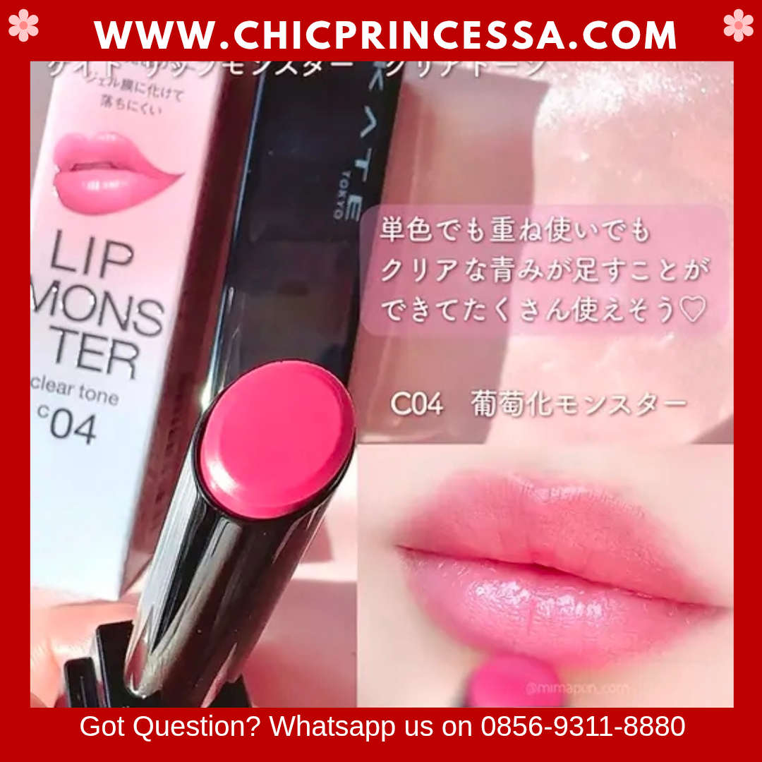 Kate Lip Monster Clear Tone C04 Grape Paw Monster