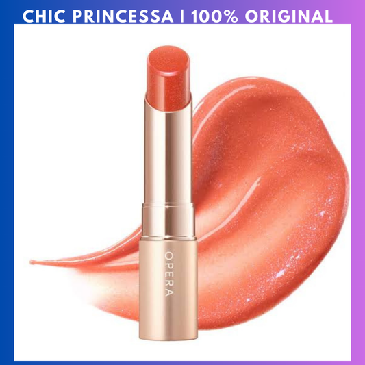 Opera Lip Tint Oil Rouge Lipstick N 18 Amber Orange